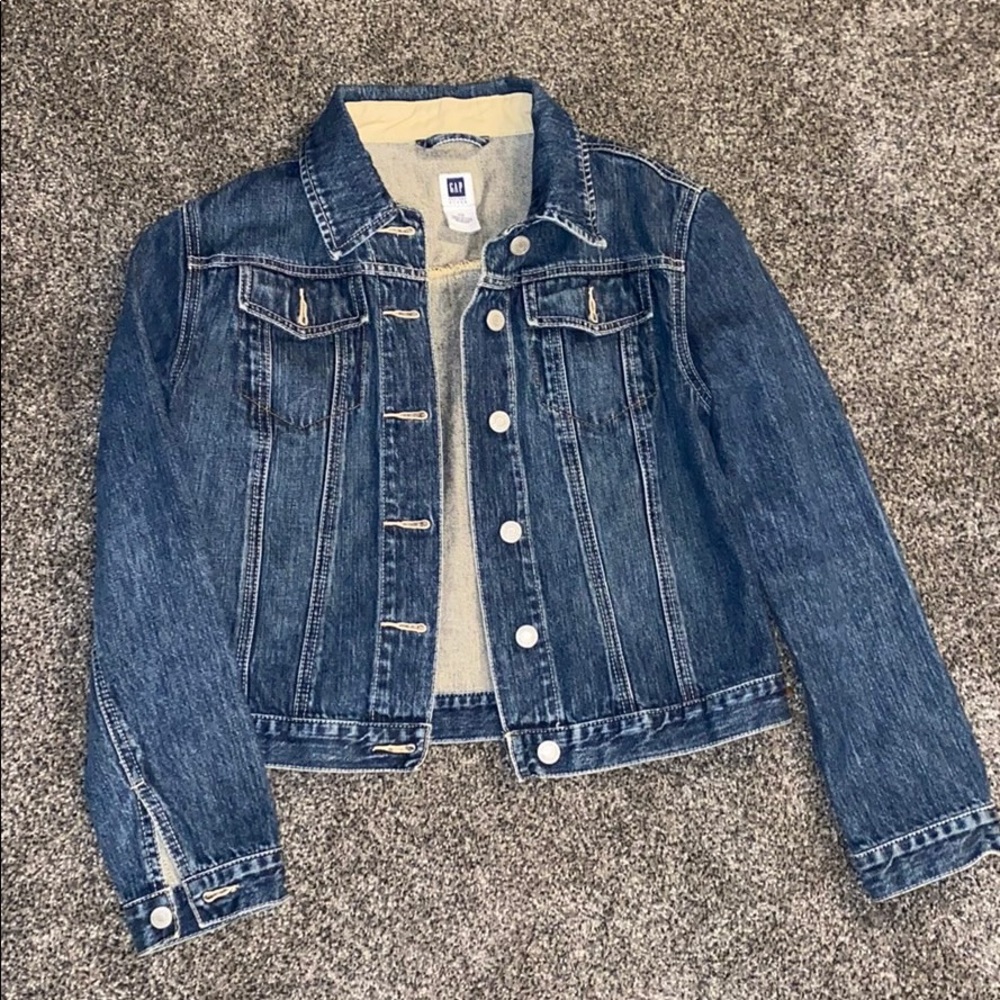 Gap Denim Jean Jacket Size XS like new condition
